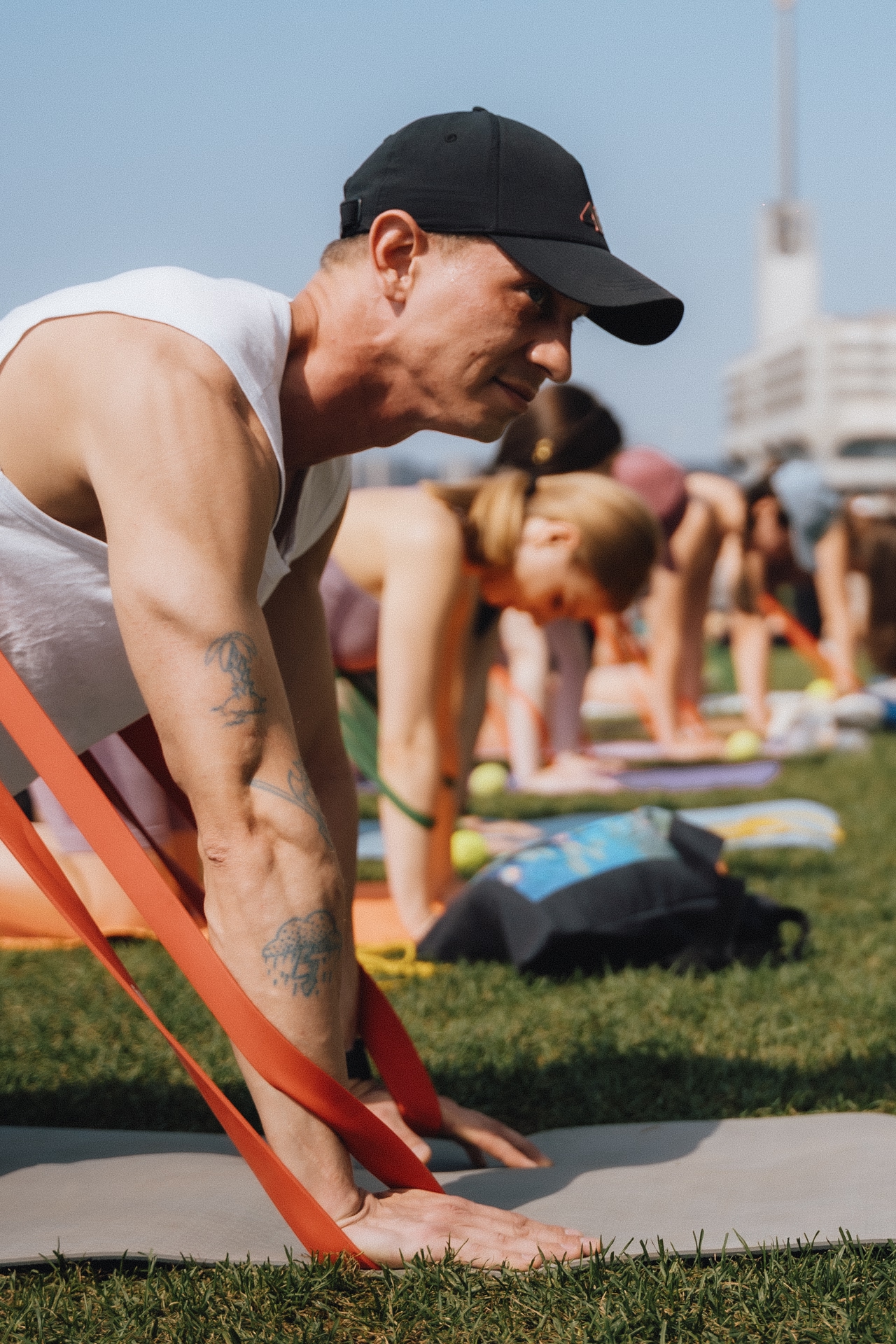 Тренировка на набережной в Порту