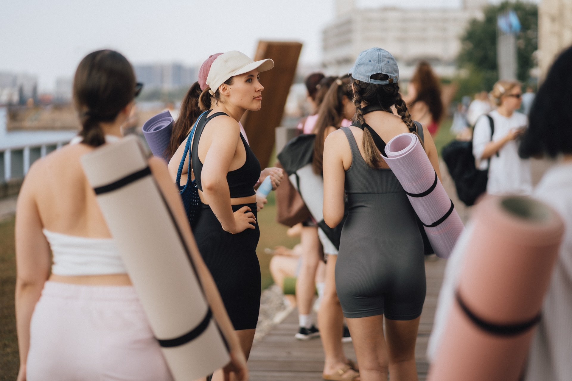 Тренировка на набережной в Порту