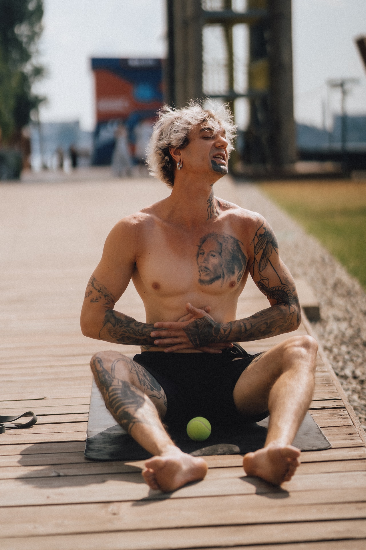 Тренировка на набережной в Порту