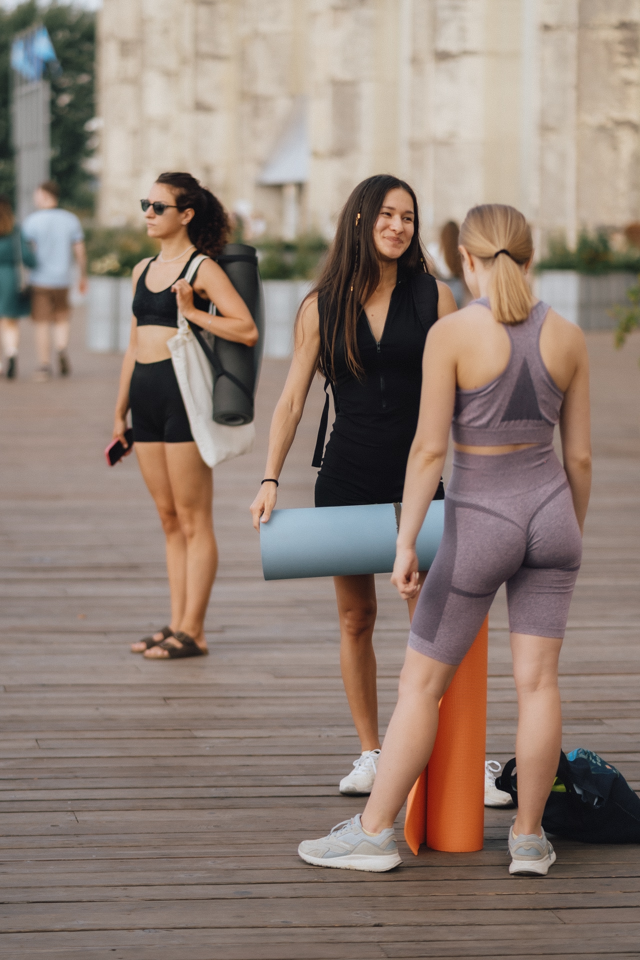 Тренировка на набережной в Порту