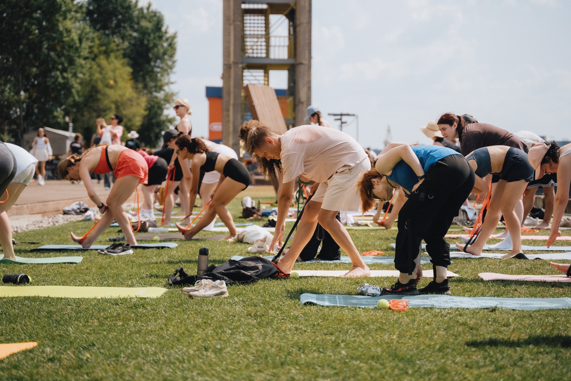 Тренировка на набережной в Порту