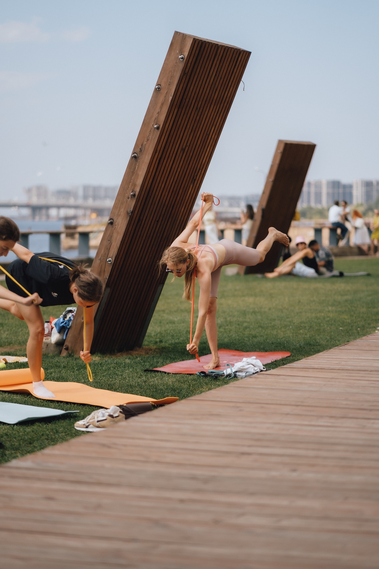 Тренировка на набережной в Порту