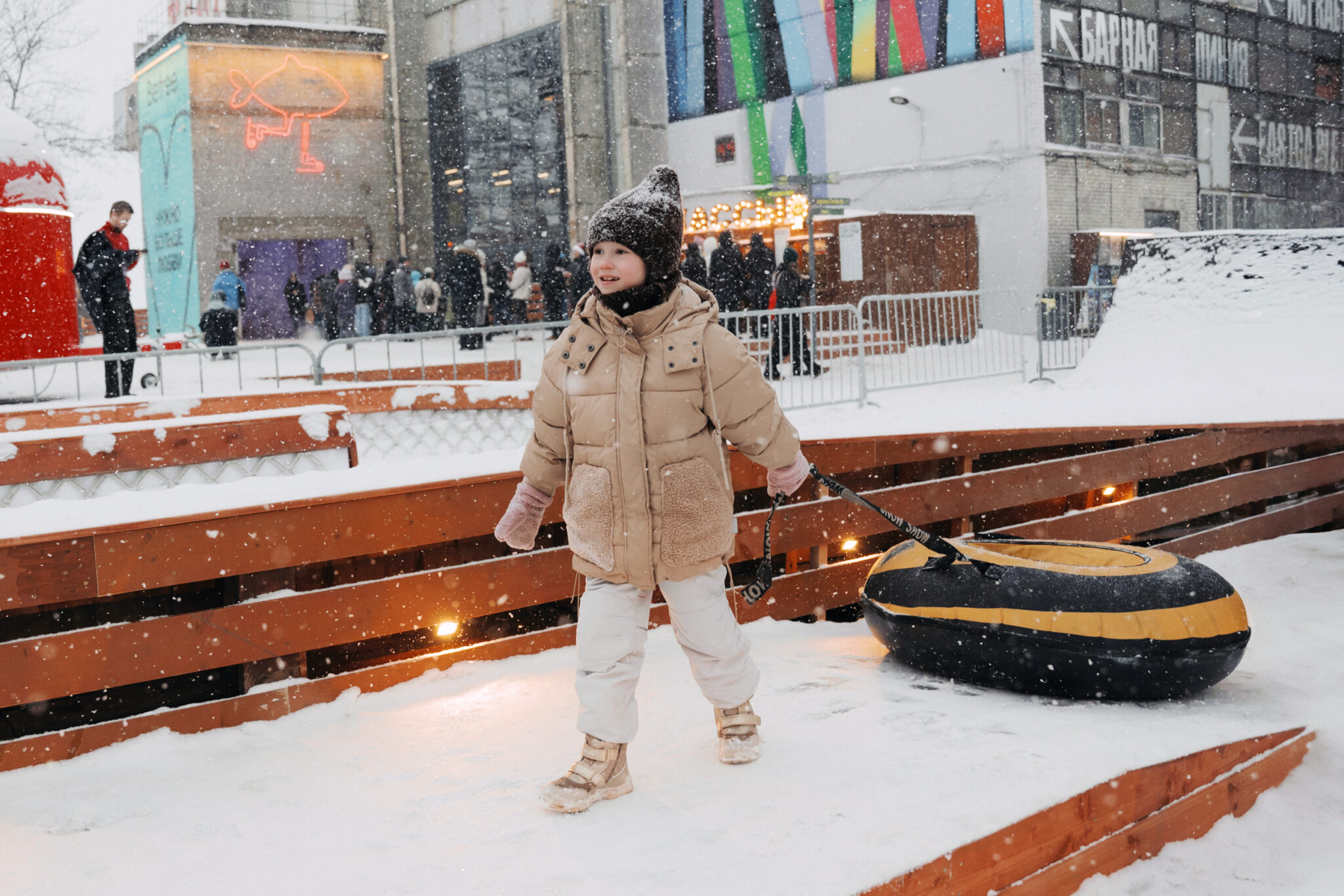 Зимний Порт на праздниках